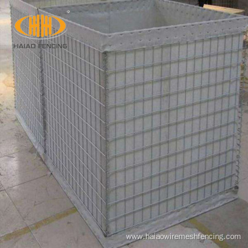 defensive welded gabion mesh sand wall flood barrier